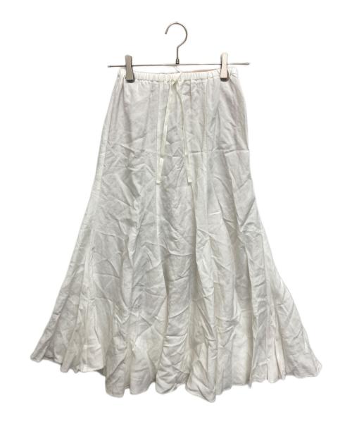 Plage（プラージュ）Plage (プラージュ) glace flare スカート ホワイト サイズ:SIZE　34の古着・服飾アイテム