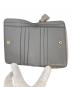 中古・古着 ANYA HINDMARCH (アニヤ・ハインドマーチ) スマイル 二つ折り財布 グレー：9000円