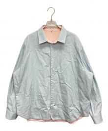 LOEWE（ロエベ）の古着「cotton oversize shirt」｜スカイブルー
