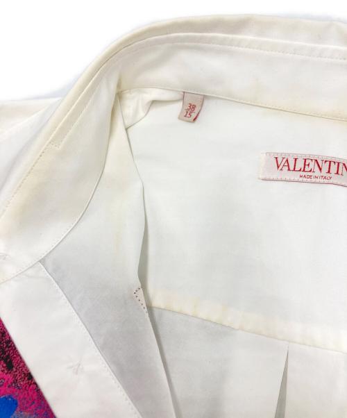 VALENTINO（ヴァレンティノ）VALENTINO (ヴァレンティノ) WATER NIGHTS オーバーサイズ シャツ ホワイト サイズ:SIZE 38の古着・服飾アイテム