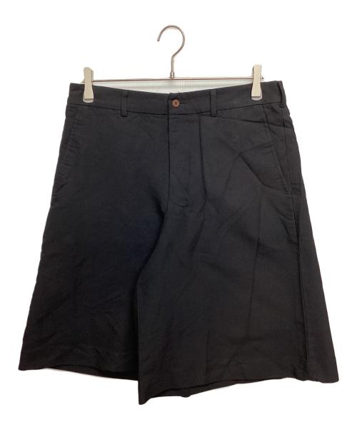 COMME des GARCONS（コムデギャルソン）COMME des GARCONS (コムデギャルソン) ポリワイドハーフパンツ ブラック サイズ:SIZE Sの古着・服飾アイテム