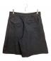 COMME des GARCONS (コムデギャルソン) ポリワイドハーフパンツ ブラック サイズ:SIZE S：22000円
