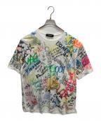 DSQUARED2ディースクエアード）の古着「マルチプリントTシャツ」｜マルチカラー