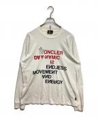 MONCLERモンクレール）の古着「GRENOBLE グルノーブル Tシャツ」｜ホワイト
