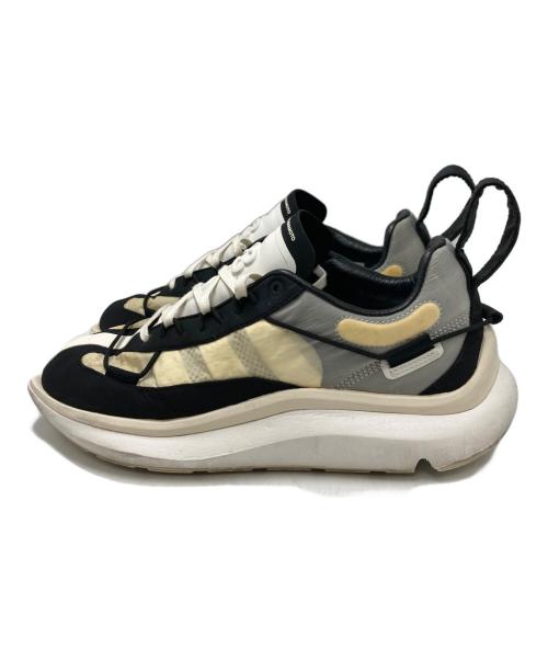 YOHJI YAMAMOTO（ヨウジヤマモト）YOHJI YAMAMOTO (ヨウジヤマモト) adidas (アディダス) SHIKU RUN ブラック×ベージュ サイズ:SIZE 25.5cmの古着・服飾アイテム