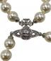 中古・古着 Vivienne Westwood (ヴィヴィアンウエストウッド) 2連パールブレスレット ホワイト×シルバー サイズ:実寸サイズをご参照下さい。：8000円