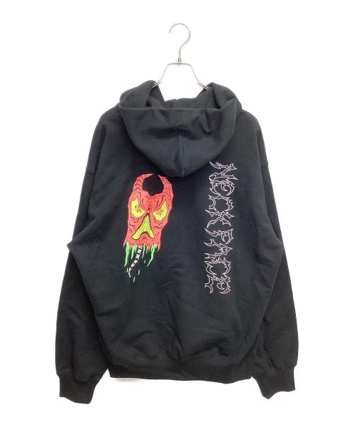 WACKO MARIA（ワコマリア）WACKO MARIA (ワコマリア) NECKFACE (ネックフェイス) HEAVY WEIGHT HOODED SWEAT SHIRT ブラック サイズ:SIZE XLの古着・服飾アイテム