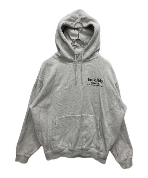 Ernie Palo（アーニーパロ）Ernie Palo (アーニーパロ) edition08 showroow hoodie グレー サイズ:SIZE XLの古着・服飾アイテム