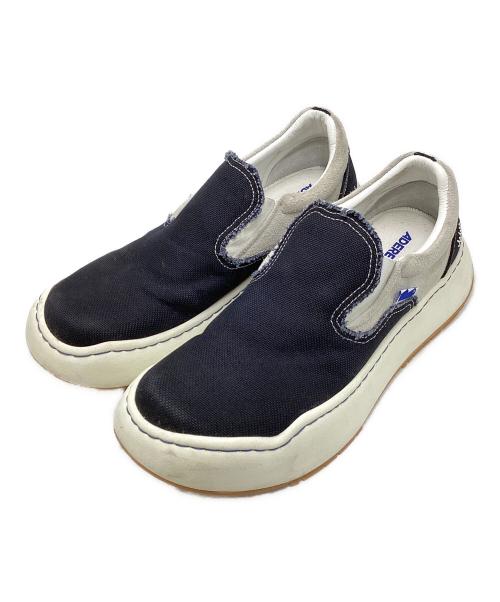 ADER error（アーダーエラー）ADER error (アーダーエラー) スリッポン ホワイト×ブラック サイズ:SIZE 43の古着・服飾アイテム