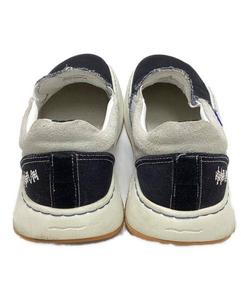 ADER error（アーダーエラー）ADER error (アーダーエラー) スリッポン ホワイト×ブラック サイズ:SIZE 43の古着・服飾アイテム