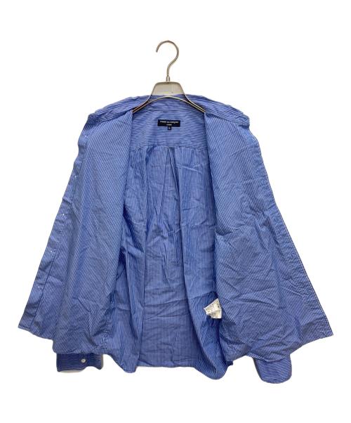 COMME des GARCONS HOMME（コムデギャルソン オム）COMME des GARCONS HOMME (コムデギャルソン オム) ストライプシャツ ブルー サイズ:SIZE Lの古着・服飾アイテム
