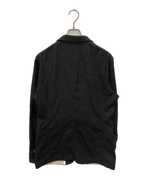 GIORGIO ARMANI（ジョルジョアルマーニ）GIORGIO ARMANI (ジョルジョアルマーニ) シワ加工ウールテーラードジャケット グレー サイズ:SIZE 50の古着・服飾アイテム