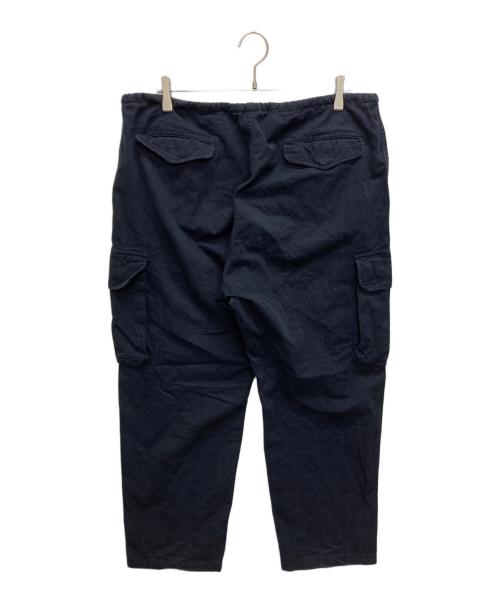 COMOLI（コモリ）COMOLI (コモリ) DRAWSTRING CARGOパンツ ネイビー サイズ:SIZE 2の古着・服飾アイテム