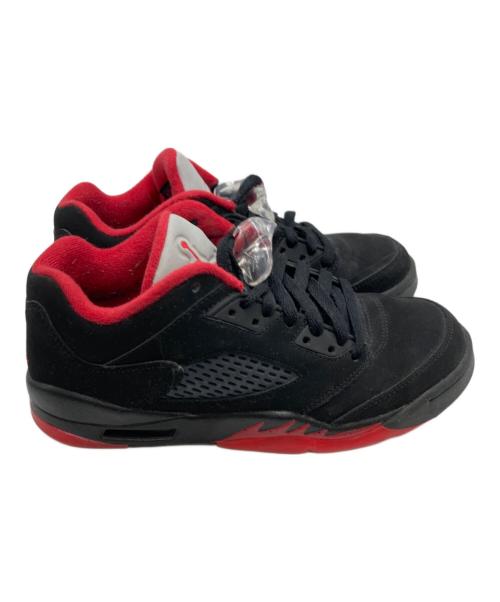 NIKE（ナイキ）NIKE (ナイキ) AIR JORDAN 5 RETRO LOW レッド×ブラック サイズ:SIZE US6.5の古着・服飾アイテム