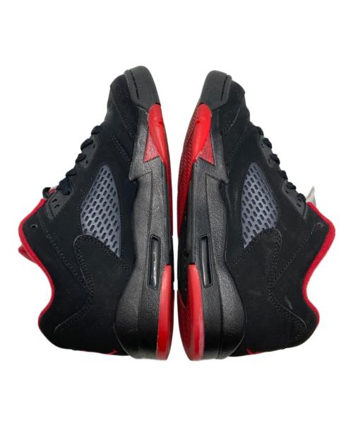 NIKE（ナイキ）NIKE (ナイキ) AIR JORDAN 5 RETRO LOW レッド×ブラック サイズ:SIZE US6.5の古着・服飾アイテム