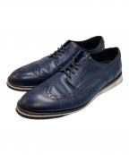 LANVIN COLLECTIONランバンコレクション）の古着「ウィングチッップレザーシューズ」｜ブルー