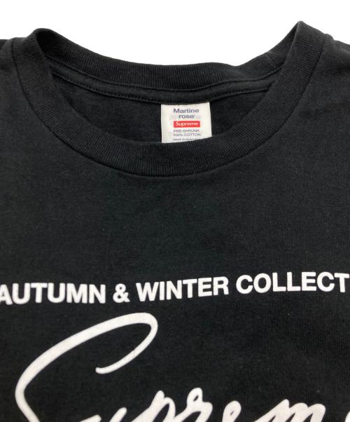 SUPREME（シュプリーム）SUPREME (シュプリーム) Martin Rose (マーティンローズ) コラボ Tシャツ ブラック サイズ:SIZE Mの古着・服飾アイテム
