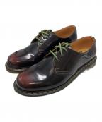 Dr.Martens×THE CLASHドクターマーチン×ザクラッシュ）の古着「1461 'Cherry Red'/3ホールシューズ」｜ブラウン