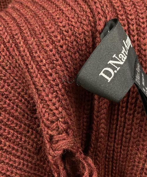 D.Nart.Ampta（ディー・ナート・アンプタ）D.Nart.Ampta (ディー・ナート・アンプタ) バラクラバドッキングニット ブラウン サイズ:SIZE Mの古着・服飾アイテム