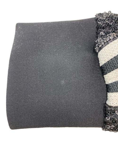 adidas（アディダス）adidas (アディダス) BLUE VERSION スパンコール トラックジャケット ブラック サイズ:SIZE Mの古着・服飾アイテム