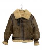 AVIREXアヴィレックス）の古着「B-3フライトムートンジャケット」｜ブラウン