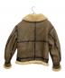 AVIREX (アヴィレックス) B-3フライトムートンジャケット ブラウン サイズ:SIZE 38：18000円