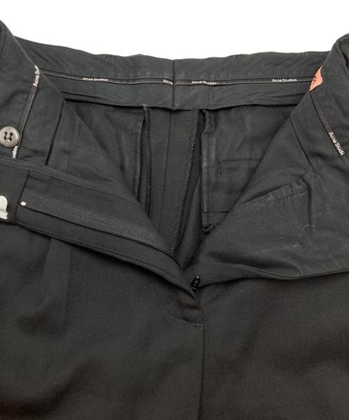 Acne studios（アクネ ストゥディオス）Acne studios (アクネ ストゥディオス) ニーレングスショートパンツ ブラック サイズ:SIZE 36の古着・服飾アイテム