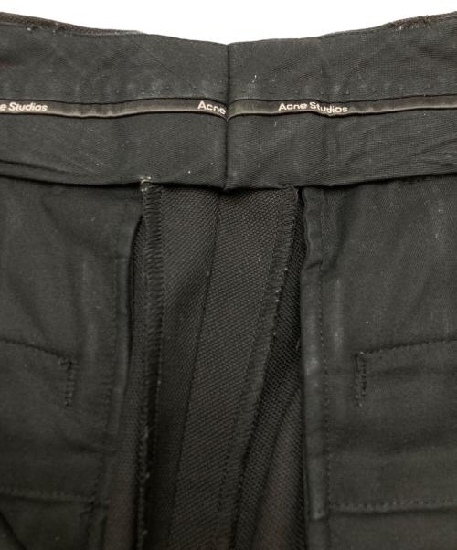 Acne studios（アクネ ストゥディオス）Acne studios (アクネ ストゥディオス) ニーレングスショートパンツ ブラック サイズ:SIZE 36の古着・服飾アイテム