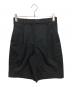 Acne studios（アクネ ストゥディオス）の古着「ニーレングスショートパンツ」｜ブラック