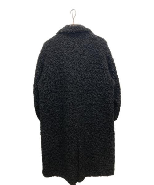 CLANE（クラネ）CLANE (クラネ) ダブル ロング ボアコート ブラック サイズ:SIZE Freeの古着・服飾アイテム