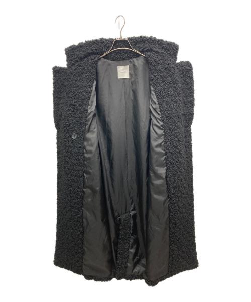 CLANE（クラネ）CLANE (クラネ) ダブル ロング ボアコート ブラック サイズ:SIZE Freeの古着・服飾アイテム