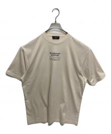 BALENCIAGA（バレンシアガ）の古着「COUTURE TEE」｜ベージュ