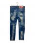 DSQUARED2 (ディースクエアード) SKATER JEANS/ダメージ加工ジーンズ インディゴ サイズ:SIZE 52：19000円