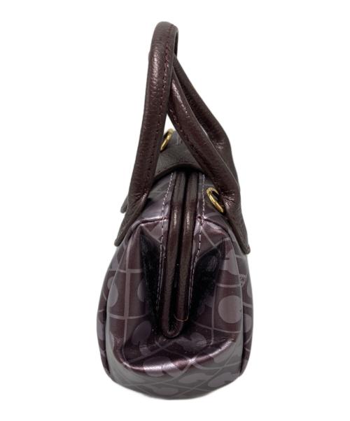 GHERARDINI（ゲラルディーニ）GHERARDINI (ゲラルディーニ) チェーンミニショルダーバッグ パープル サイズ:不明の古着・服飾アイテム