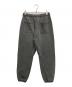 LQQK STUDIO (ルックスタジオ) WASHED FLEECE PANTS グレー サイズ:SIZE XL：8000円