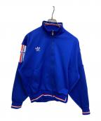 adidasアディダス）の古着「トラックジャケット」｜ブルー