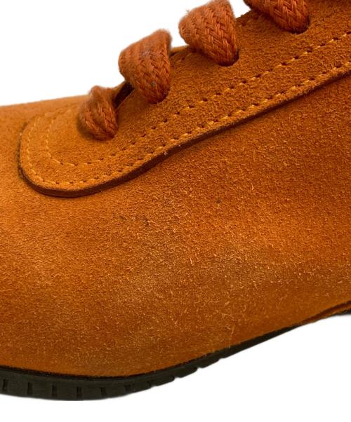 HERMES（エルメス）HERMES (エルメス) スエードドライビングシューズ オレンジ サイズ:SIZE 35 1/2の古着・服飾アイテム