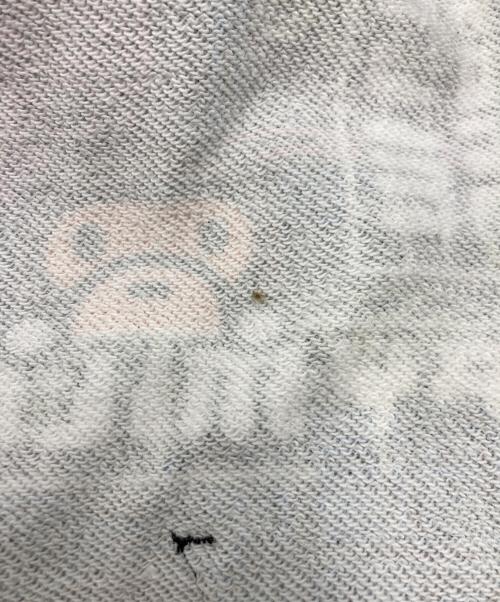 A BATHING APE（ア ベイシング エイプ）A BATHING APE (ア ベイシング エイプ) MILO FUTURE LONG LENGTH FULL ZIP HOODIE ブラック サイズ:SIZE Lの古着・服飾アイテム