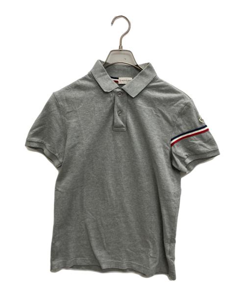 MONCLER（モンクレール）MONCLER (モンクレール) MAGLIA POLO MANICA CORTA グレー サイズ:SIZE Sの古着・服飾アイテム