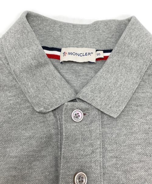 MONCLER（モンクレール）MONCLER (モンクレール) MAGLIA POLO MANICA CORTA グレー サイズ:SIZE Sの古着・服飾アイテム
