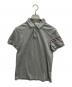 MONCLER（モンクレール）の古着「MAGLIA POLO MANICA CORTA」｜グレー