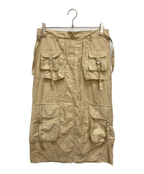Acne studios（アクネ ストゥディオス）Acne studios (アクネ ストゥディオス) カーゴスカート ベージュ サイズ:SIZE 36の古着・服飾アイテム