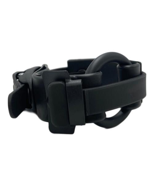 INNERRAUM（インナーラム）INNERRAUM (インナーラム) デザインブレスレット ブラックの古着・服飾アイテム