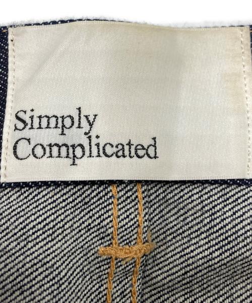 SIMPLY COMPLICATED（シンプリーコンプリケイティド）SIMPLY COMPLICATED (シンプリーコンプリケイティド) デニムパンツ インディゴ サイズ:SIZE 2の古着・服飾アイテム