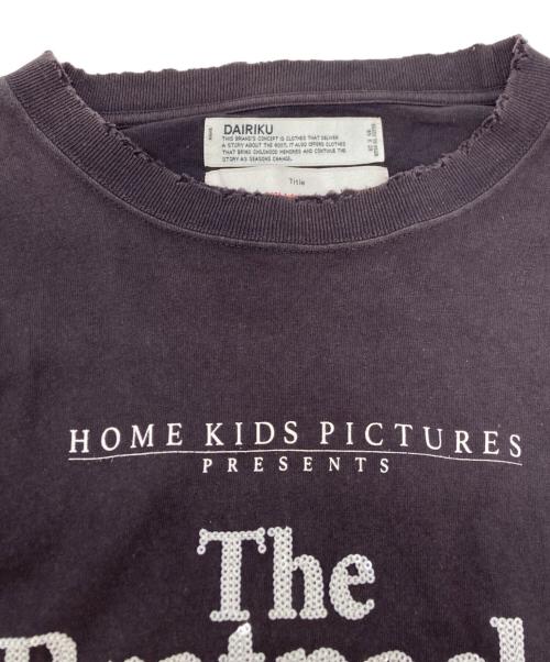 DAIRIKU（ダイリク）DAIRIKU (ダイリク) Brat pack Spangle Tee ブラック サイズ:SIZE Oneの古着・服飾アイテム