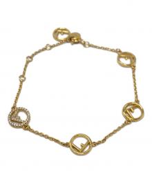 FENDI（フェンディ）の古着「エフイズフェンディブレスレット」｜ゴールド