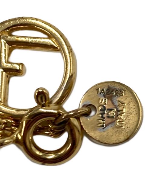 FENDI（フェンディ）FENDI (フェンディ) エフイズフェンディブレスレット ゴールドの古着・服飾アイテム