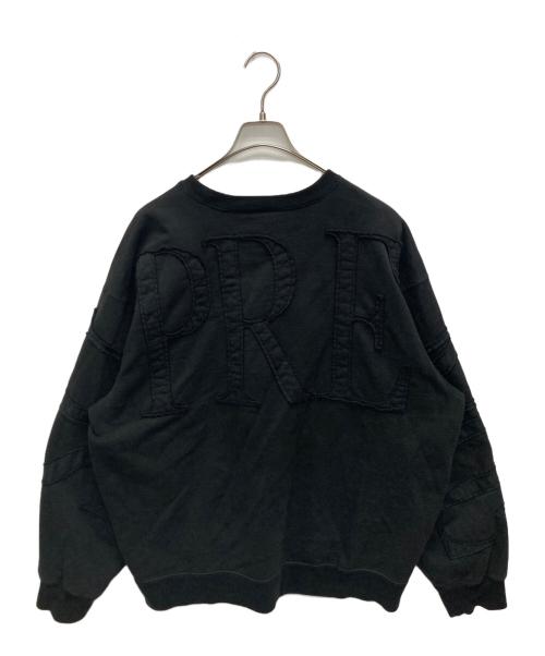 SUPREME（シュプリーム）Supreme (シュプリーム) Tonal Applique Crewneck ブラック サイズ:SIZE　XLの古着・服飾アイテム