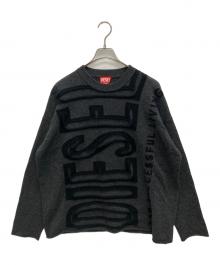 DIESEL（ディーゼル）の古着「K-FLOYD KNITWEAR」｜グレー