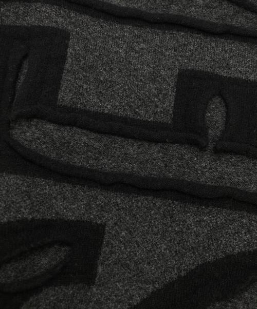 DIESEL（ディーゼル）DIESEL (ディーゼル) K-FLOYD KNITWEAR グレー サイズ:SIZE Lの古着・服飾アイテム